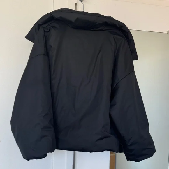 NWT Marcella Women's Black Puffer Coat - Picture 4 of 6